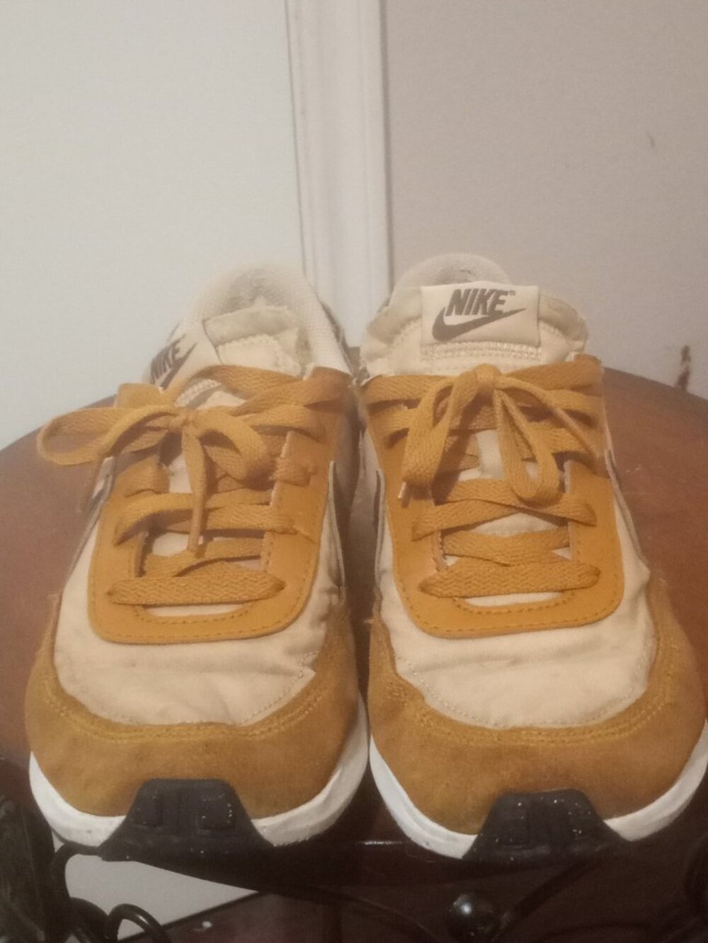 Nike Waffle Debut Brown Black Women Running Sneaker Shoes Size 8 DH9523 200 - Picture 5 of 14